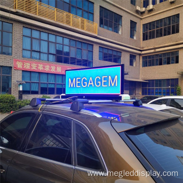 Outdoor Advertising Taxi Car Top Led Display